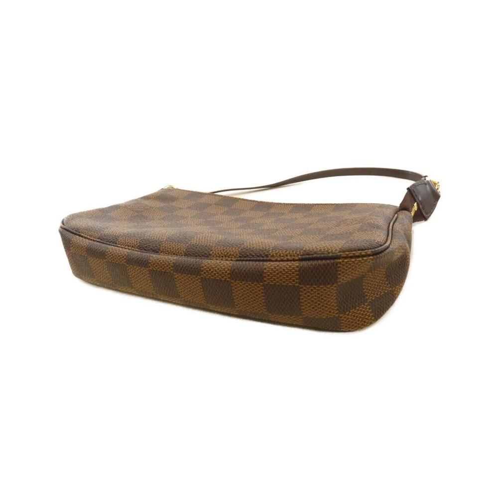 LOUIS VUITTON Authentic Brown Damier Pochette Pouch - Picture 2 of 6